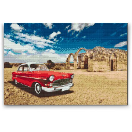 Diamond Painting - Retro Car