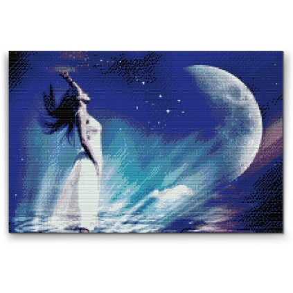 Diamond Painting - Woman in the Space