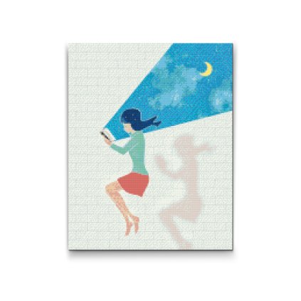 Diamond Painting - Reading