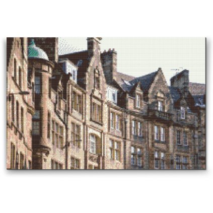 Diamond Painting - Houses in Edinburgh