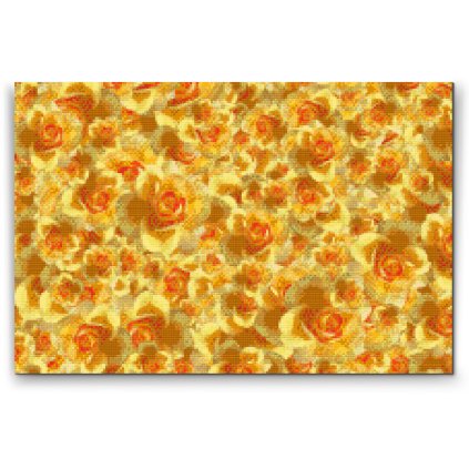 Diamond Painting - Daffodil Background