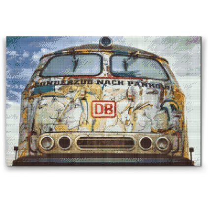 Diamond Painting - Deutsche Bahn Train