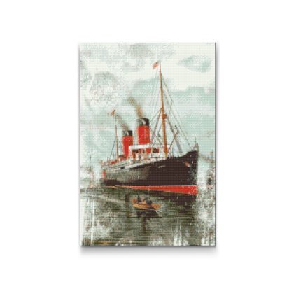 Diamond Painting - Boat at Sea