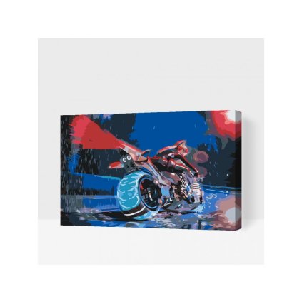 Paint by Number - Driving in the Rain