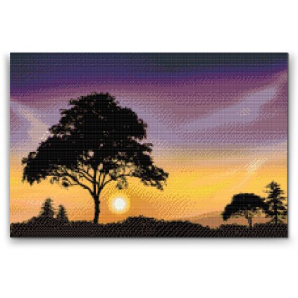 Diamond Painting - Nature at Sunset