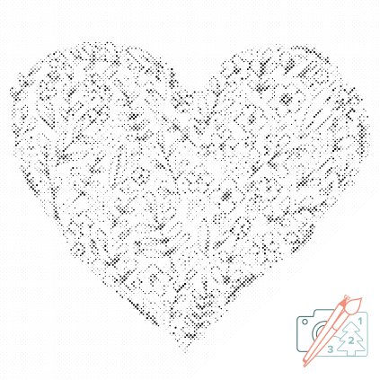 Dotting points - Heart