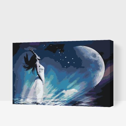 Paint by Number - Woman in the Space