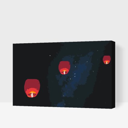 Paint by Number - Lanterns of Happiness