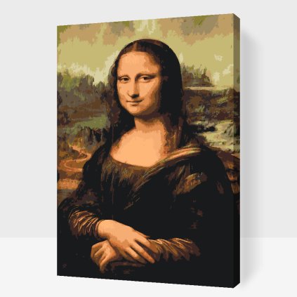 Paint by Number - Leonardo da Vinci - Mona Lisa
