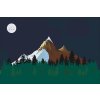 Paint by Number - Mountains at Night