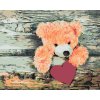 Paint by Number - Bear with Heart