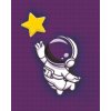 Diamond Painting - Astronaut Within Reach of a Star