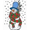 Diamond Painting - Snowman