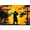 Diamond Painting - Couple in Love at Sunset