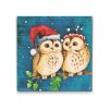 Diamond Painting - Christmas Owls