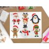Diamond stickers - Christmas stickers 6