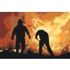 Paint by Number - Firefighters in Action