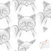 Dotting points - Grumpy Cats