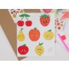 Diamond stickers - Cute Fruits