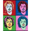 Paint by Number - 4 Shades of Marilyn