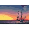 Paint by Number - Sailing  at Sunset
