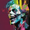 Diamantové malování - Šílený klaun