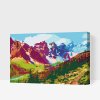 Paint by Number - Colorfull Mountains