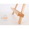 Wooden easel - 68cm/27"