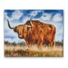 Diamond Painting - Bull on pasture