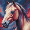 M11_Diamond_Paintings_-_Horse_in_shades_of_red_and_blue