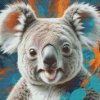 M11_Diamond_Paintings_-_Koala_in_shades_of_turquoise_and_orange
