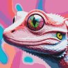 M11_Painting_by_Numbers_-_Lizard_in_shades_of_pink