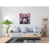 M3_Painting_by_Numbers_-_Chimpanzee_in_shades_of_pink