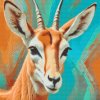 M11_Diamond_Paintings_-_Gazelle_in_shades_of_turquoise_and_orange