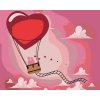 Paint by Number - Love Balloon