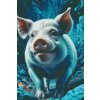 M11_Diamond_Paintings_-_Piglet_in_shades_of_dark_turquoise