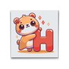 M2_Painting_by_Numbers_-_Letter_H_–_With_an_animal