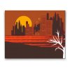Diamond Painting - Orange Skyline