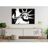 Diamond Painting - B/W Statue of Liberty