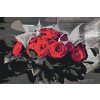 Paint by Number - Bouquet of Red Roses