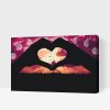 Paint by Number - Hands in the Shape of a Heart