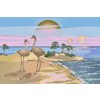 Diamond Painting - Pelicans on the Beach