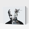 Paint by Number - Man, City, Helicopter, Taxi