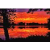 Diamond Painting - Red Sunset