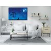 Diamond Painting - Howling Dog at Full Moon