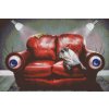 Diamond Painting - Couch Dog