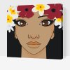 Paint by Number - Woman with Flower Crown