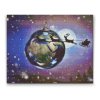 Diamond Painting - Santa on his sleigh