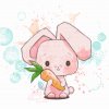 Diamond Painting - Bunny with Carrot