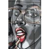 Paint by Number - Lipstick and Gold Glasses